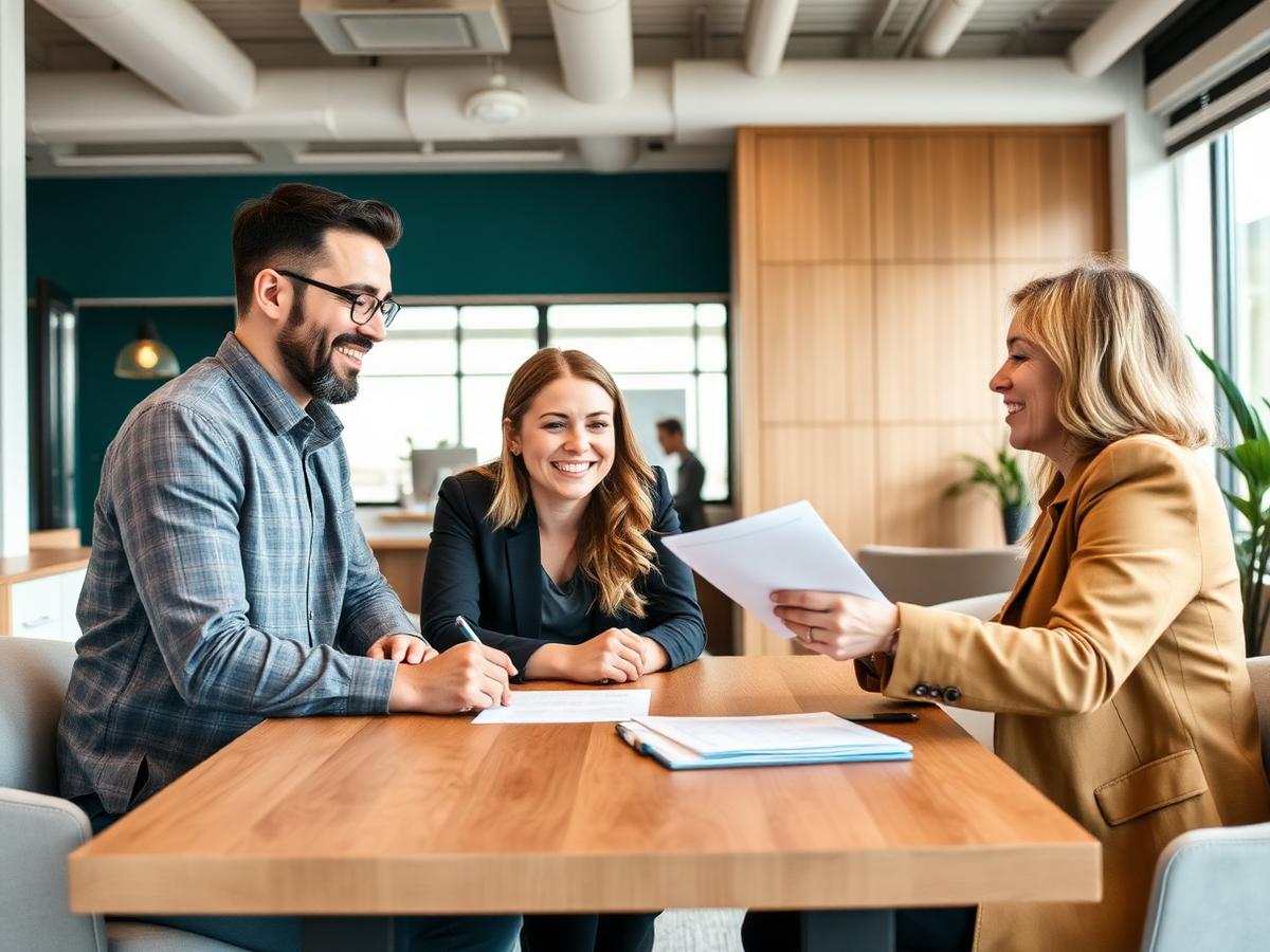Beratungsgespräch zur Immobilienfinanzierung in Bremen